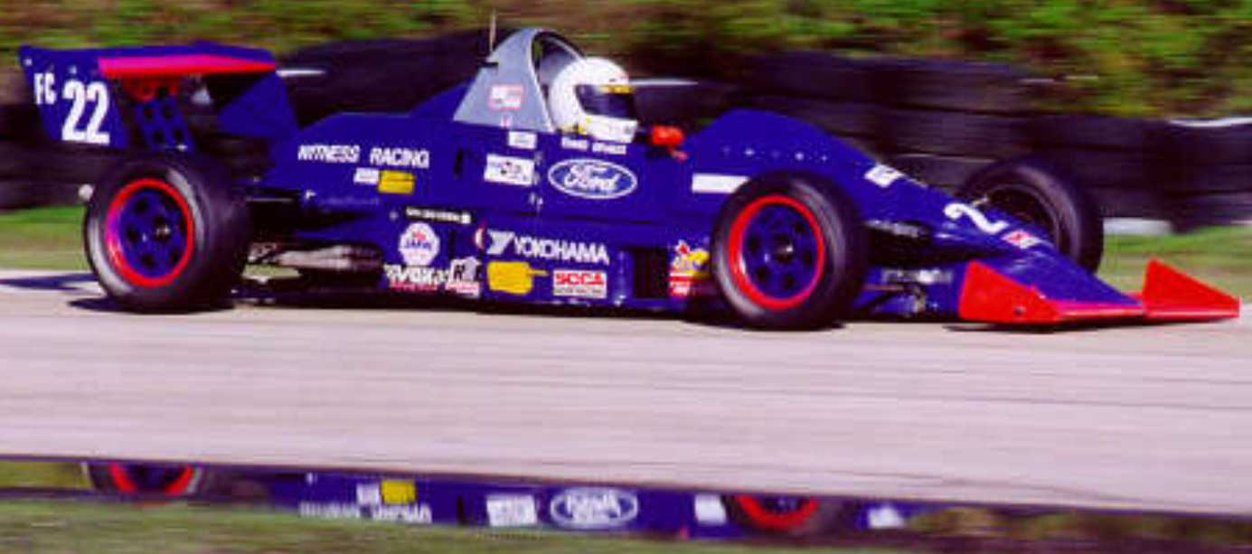 Formula racing photograph from the Ennis Bragg racing archive